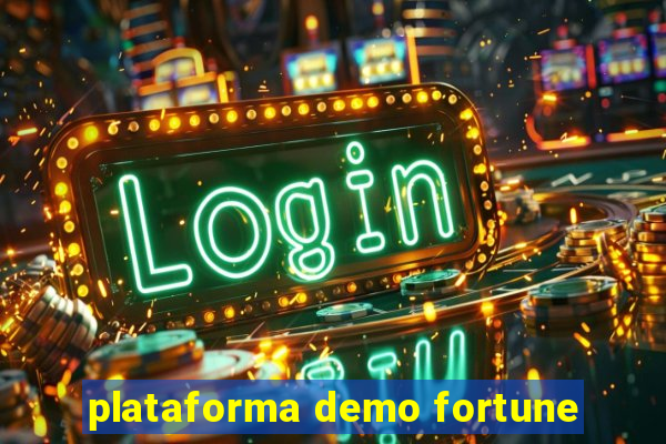 plataforma demo fortune